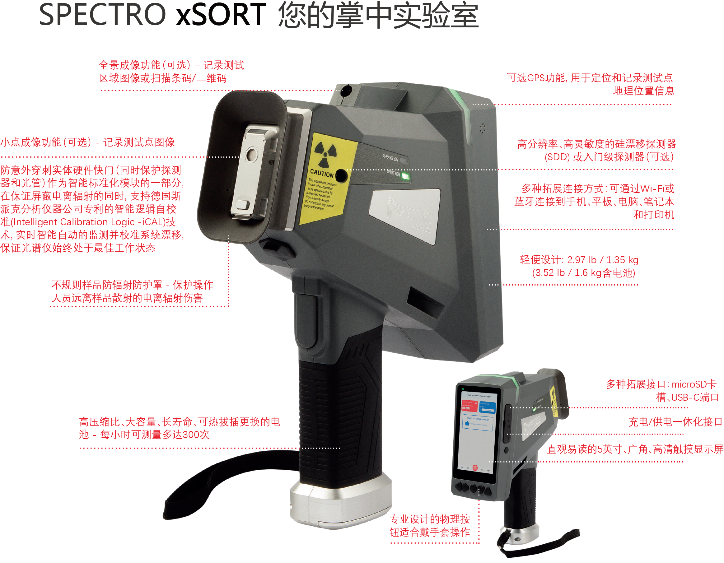 手持式土壤分析光譜儀 德國(guó)斯派克