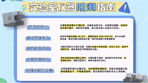 雨季高濕環(huán)境下光譜儀存放與養(yǎng)護(hù)應(yīng)急指南